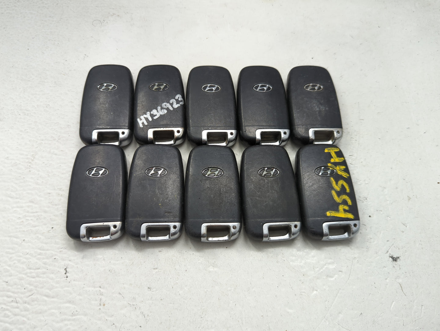 Lot of 10 Hyundai Keyless Entry Remote Fob MIXED FCC IDS MIXED PART 1473785 - Oemusedautoparts1.com