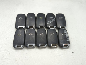Lot of 10 Hyundai Keyless Entry Remote Fob MIXED FCC IDS MIXED PART 1473786