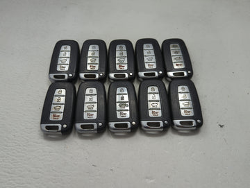 Lot of 10 Hyundai Keyless Entry Remote Fob MIXED FCC IDS MIXED PART 1473788 - Oemusedautoparts1.com