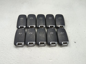 Lot of 10 Hyundai Keyless Entry Remote Fob MIXED FCC IDS MIXED PART 1473788
