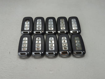 compare product Lot of 10 Hyundai Keyless Entry Remote Fob MIXED FCC IDS MIXED PART 1473789