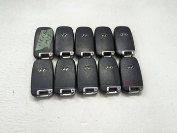 Lot of 10 Hyundai Keyless Entry Remote Fob MIXED FCC IDS MIXED PART 1473789