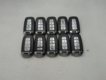 compare product Lot of 10 Hyundai Keyless Entry Remote Fob MIXED FCC IDS MIXED PART 1473790