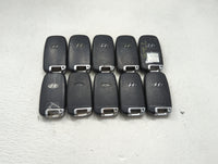 Lot of 10 Hyundai Keyless Entry Remote Fob MIXED FCC IDS MIXED PART 1473790 - Oemusedautoparts1.com