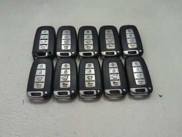 Lot of 10 Hyundai Keyless Entry Remote Fob MIXED FCC IDS MIXED PART 1473791 - Oemusedautoparts1.com