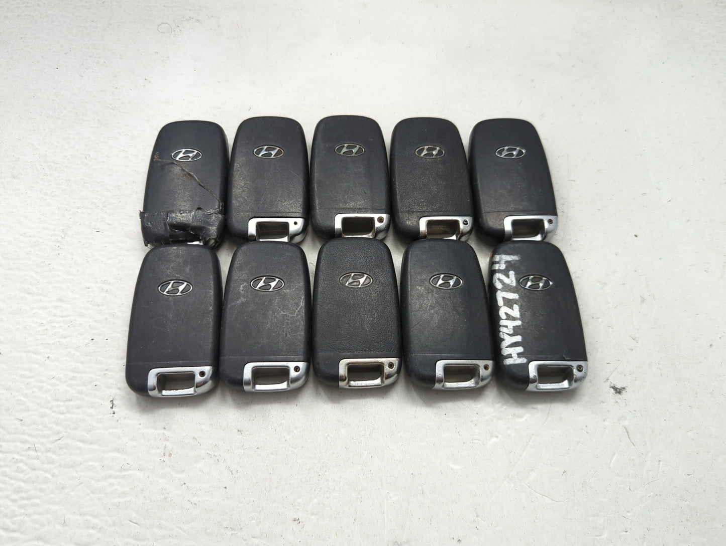 Lot of 10 Hyundai Keyless Entry Remote Fob MIXED FCC IDS MIXED PART 1473791 - Oemusedautoparts1.com