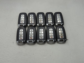 compare product Lot of 10 Hyundai Keyless Entry Remote Fob MIXED FCC IDS MIXED PART 1473793