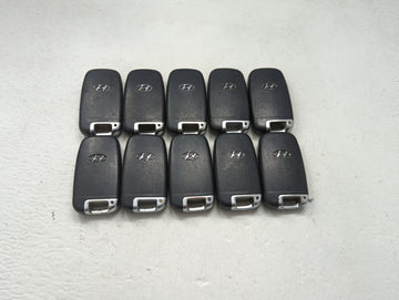 Lot of 10 Hyundai Keyless Entry Remote Fob MIXED FCC IDS MIXED PART 1473793