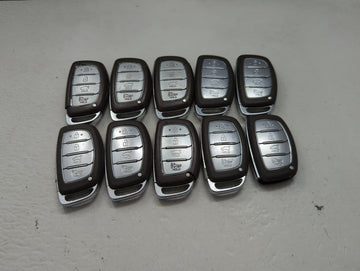 Lot of 10 Hyundai Keyless Entry Remote Fob MIXED FCC IDS MIXED PART 1473794 - Oemusedautoparts1.com