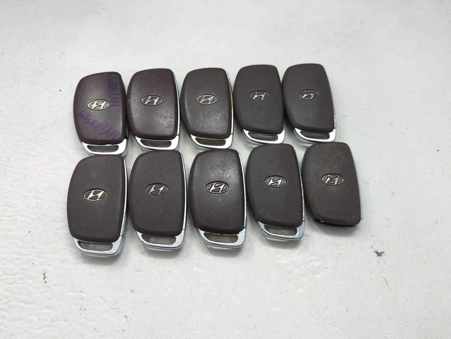 Lot of 10 Hyundai Keyless Entry Remote Fob MIXED FCC IDS MIXED PART 1473794 - Oemusedautoparts1.com