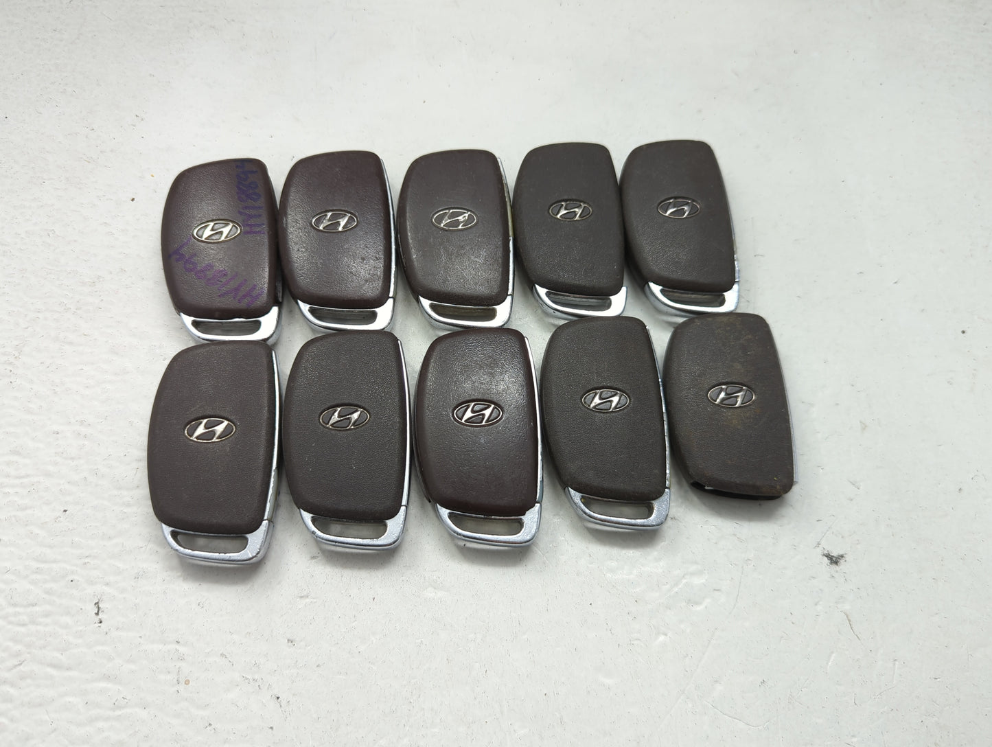 Lot of 10 Hyundai Keyless Entry Remote Fob MIXED FCC IDS MIXED PART 1473794 - Oemusedautoparts1.com
