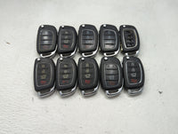 Lot of 10 Hyundai Keyless Entry Remote Fob MIXED FCC IDS MIXED PART 1473795 - Oemusedautoparts1.com