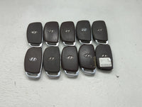 Lot of 10 Hyundai Keyless Entry Remote Fob MIXED FCC IDS MIXED PART 1473798 - Oemusedautoparts1.com