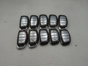 compare product Lot of 10 Hyundai Keyless Entry Remote Fob MIXED FCC IDS MIXED PART 1473799