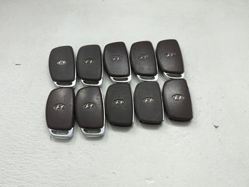 Lot of 10 Hyundai Keyless Entry Remote Fob MIXED FCC IDS MIXED PART 1473799