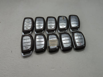 Lot of 10 Hyundai Keyless Entry Remote Fob MIXED FCC IDS MIXED PART 1473801 - Oemusedautoparts1.com