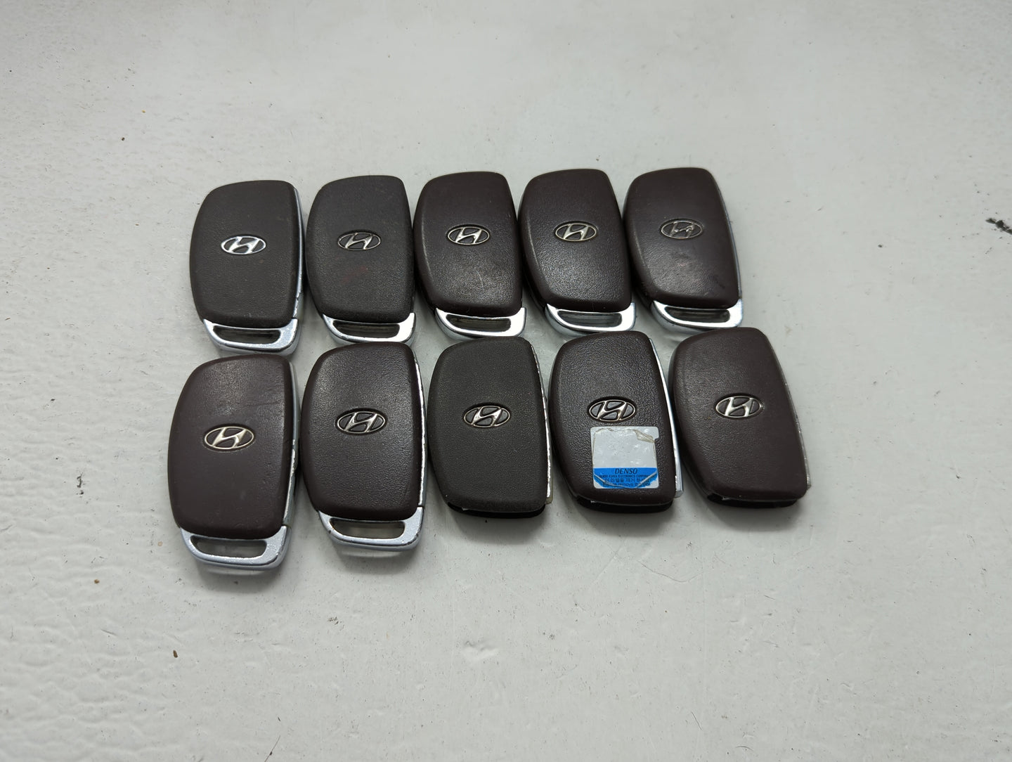 Lot of 10 Hyundai Keyless Entry Remote Fob MIXED FCC IDS MIXED PART 1473802 - Oemusedautoparts1.com
