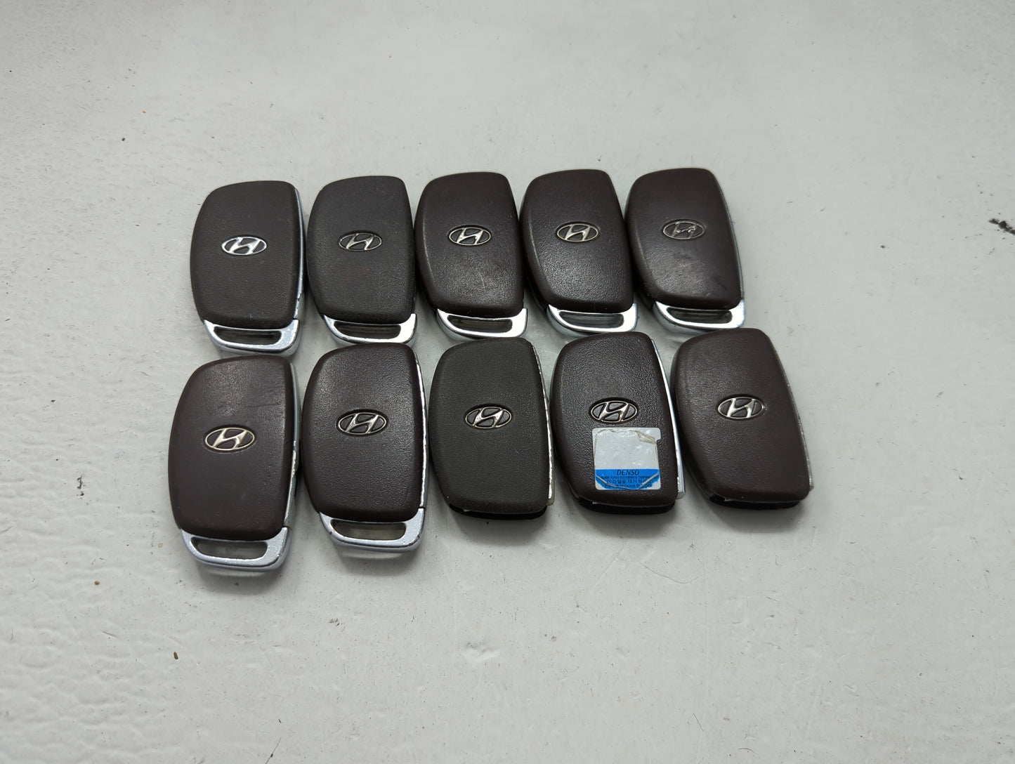 Lot of 10 Hyundai Keyless Entry Remote Fob MIXED FCC IDS MIXED PART 1473802 - Oemusedautoparts1.com