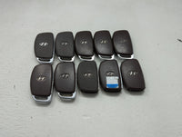 Lot of 10 Hyundai Keyless Entry Remote Fob MIXED FCC IDS MIXED PART 1473802 - Oemusedautoparts1.com