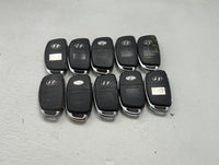 Lot of 10 Hyundai Keyless Entry Remote Fob MIXED FCC IDS MIXED PART 1473877 - Oemusedautoparts1.com