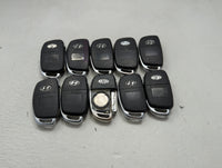 Lot of 10 Hyundai Keyless Entry Remote Fob MIXED FCC IDS MIXED PART 1473888 - Oemusedautoparts1.com