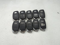 Lot of 10 Hyundai Keyless Entry Remote Fob MIXED FCC IDS MIXED PART 1473889 - Oemusedautoparts1.com