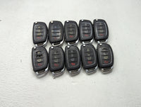 Lot of 10 Hyundai Keyless Entry Remote Fob MIXED FCC IDS MIXED PART 1473890 - Oemusedautoparts1.com