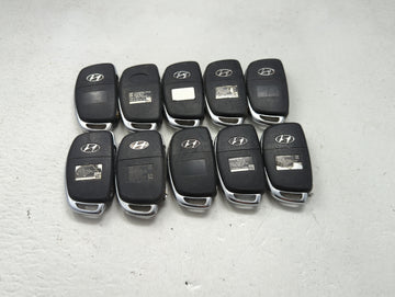 Lot of 10 Hyundai Keyless Entry Remote Fob MIXED FCC IDS MIXED PART 1473895