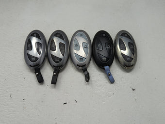 compare product Lot of 5 Hyundai Keyless Entry Remote Fob MIXED FCC IDS MIXED PART 1480361