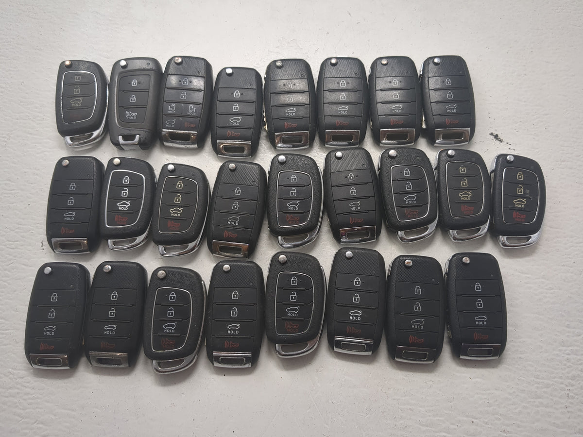 Lot of 25 Hyundai Keyless Entry Remote Fob 1520301 - Oemusedautoparts1.com