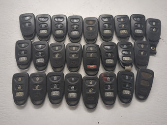 compare product Lot of 25 Hyundai Keyless Entry Remote Fob 1520321