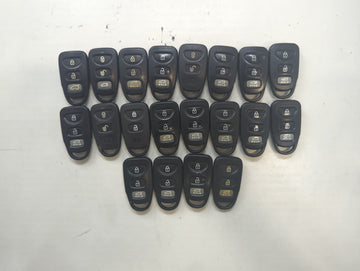Lot of 20 Hyundai Keyless Entry Remote Fob UNKNOWN UNKNOWN - Oemusedautoparts1.com