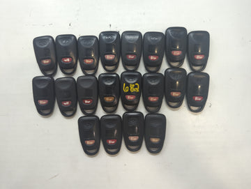 Lot of 20 Hyundai Keyless Entry Remote Fob UNKNOWN UNKNOWN