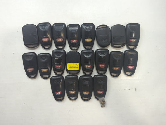 Lot of 20 Hyundai Keyless Entry Remote Fob UNKNOWN UNKNOWN