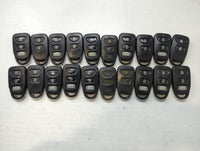 Lot of 20 Hyundai Keyless Entry Remote Fob MIXED FCC IDS MIXED PART - Oemusedautoparts1.com