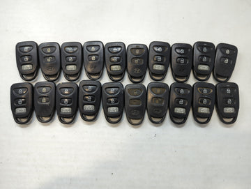 Lot of 20 Hyundai Keyless Entry Remote Fob MIXED FCC IDS MIXED PART - Oemusedautoparts1.com
