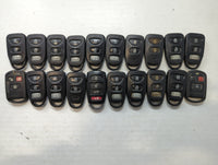 Lot of 20 Hyundai Keyless Entry Remote Fob MIXED FCC IDS MIXED PART - Oemusedautoparts1.com