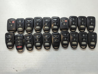 compare product Lot of 20 Hyundai Keyless Entry Remote Fob MIXED FCC IDS MIXED PART 534960
