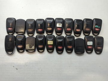 Lot of 20 Hyundai Keyless Entry Remote Fob MIXED FCC IDS MIXED PART 534961