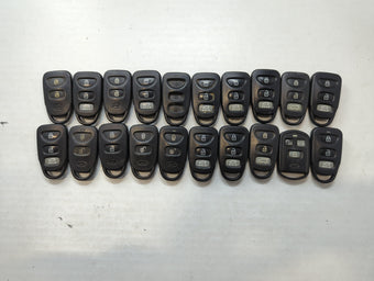 compare product Lot of 20 Hyundai Keyless Entry Remote Fob MIXED FCC IDS MIXED PART
