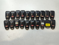 Lot of 20 Hyundai Keyless Entry Remote Fob MIXED FCC IDS MIXED PART - Oemusedautoparts1.com