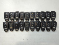 Lot of 20 Hyundai Keyless Entry Remote Fob MIXED FCC IDS MIXED PART - Oemusedautoparts1.com