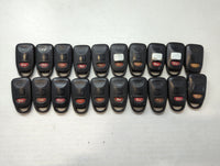Lot of 20 Hyundai Keyless Entry Remote Fob MIXED FCC IDS MIXED PART - Oemusedautoparts1.com