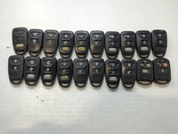 Lot of 20 Hyundai Keyless Entry Remote Fob MIXED FCC IDS MIXED PART - Oemusedautoparts1.com