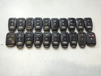compare product Lot of 20 Hyundai Keyless Entry Remote Fob MIXED FCC IDS MIXED PART