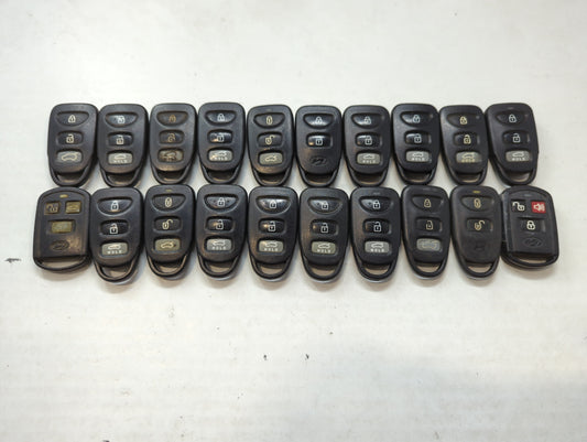 Lot of 20 Hyundai Keyless Entry Remote Fob MIXED FCC IDS MIXED PART - Oemusedautoparts1.com