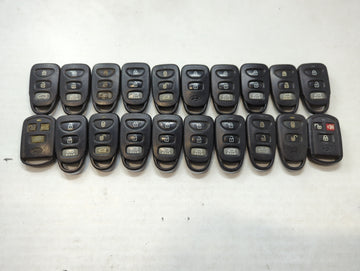 Lot of 20 Hyundai Keyless Entry Remote Fob MIXED FCC IDS MIXED PART 558028 - Oemusedautoparts1.com