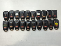 Lot of 20 Hyundai Keyless Entry Remote Fob MIXED FCC IDS MIXED PART - Oemusedautoparts1.com