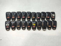 Lot of 20 Hyundai Keyless Entry Remote Fob MIXED FCC IDS MIXED PART - Oemusedautoparts1.com