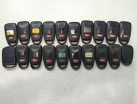 Lot of 20 Hyundai Keyless Entry Remote Fob MIXED FCC IDS MIXED PART 591500 - Oemusedautoparts1.com